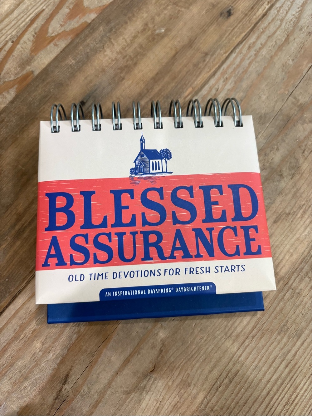 Dayspring Blessed Assurance Daily Devotional Flip Calendar